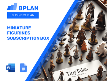 Miniature Figurines Subscription Box Business Plan