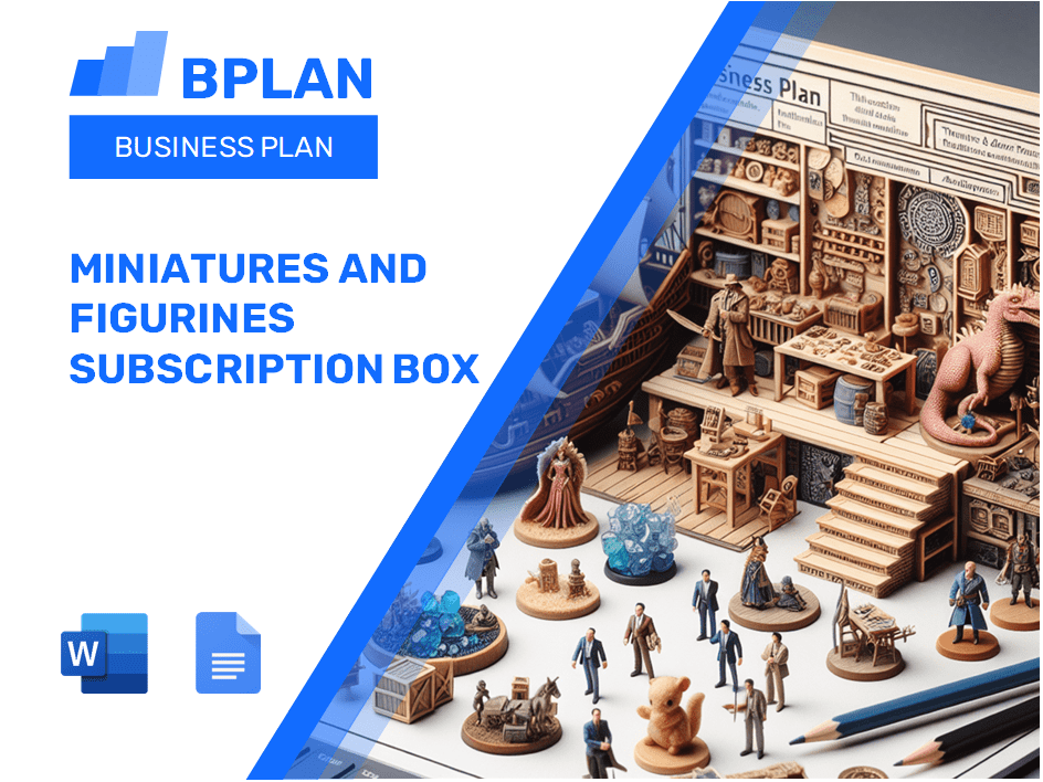 Miniatures and Figurines Subscription Box Business Plan