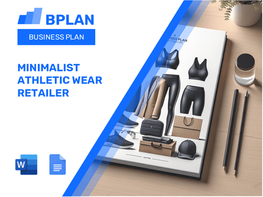 Minimalist Athletic Wear Retailer Business Plan