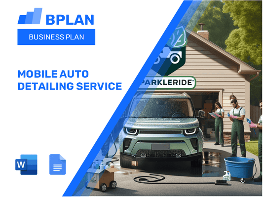 Mobile Auto Detailing Service Business Plan