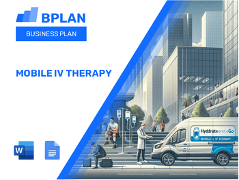 Mobile IV Therapy Business Plan