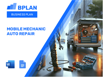 Mobile Mechanic Auto Repair Business Plan