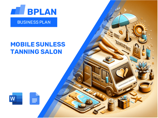 Mobile Sunless Tanning Salon Business Plan