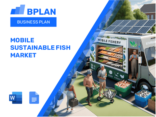 Mobile Sustainable Fish Market Business Plan