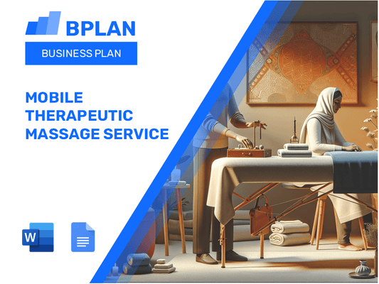 Mobile Therapeutic Massage Service Business Plan