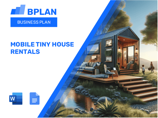 Mobile Tiny House Rentals Business Plan