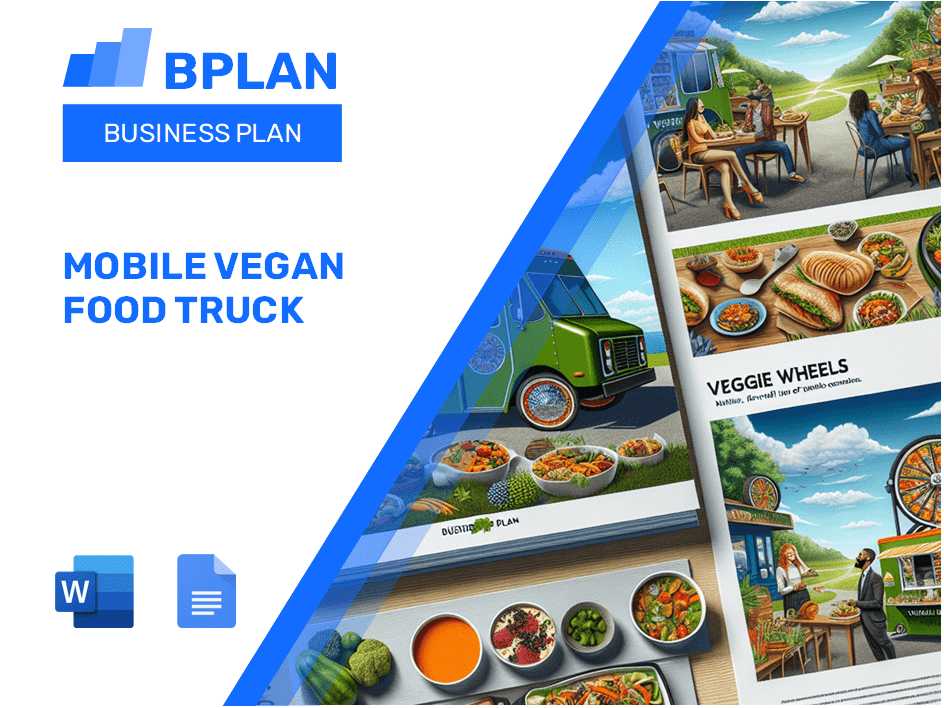 Mobile Vegan Food Truck Business Plan