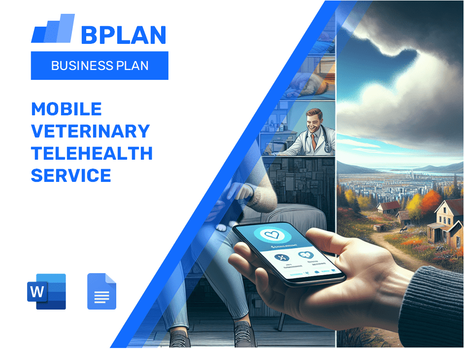 Mobile Veterinary Telehealth Service Business Plan