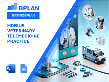 Mobile Veterinary Telemedicine Practice Business Plan