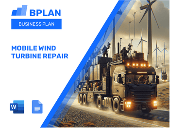 Mobile Wind Turbine Repair Business Plan