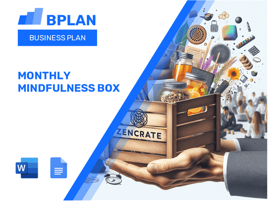 Monthly Mindfulness Box Business Plan