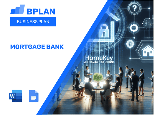 Mortgage Bank Business Plan