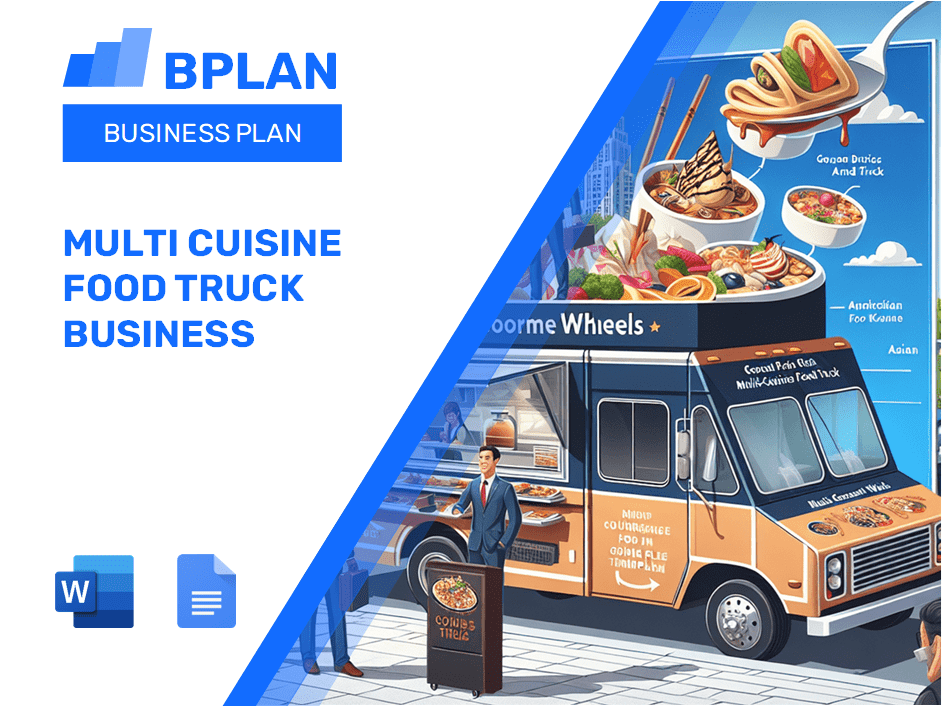 Multi Cuisine Food Truck Business Plan