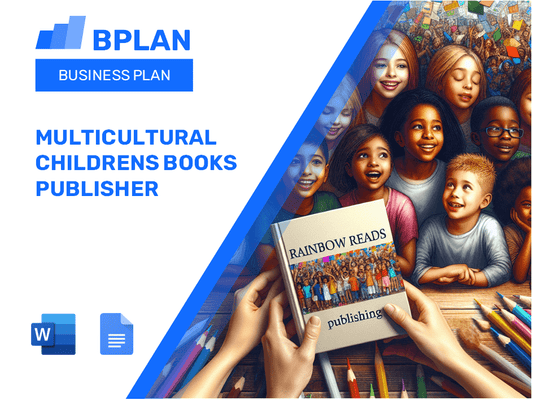 Multicultural Childrens Books Publisher Business Plan
