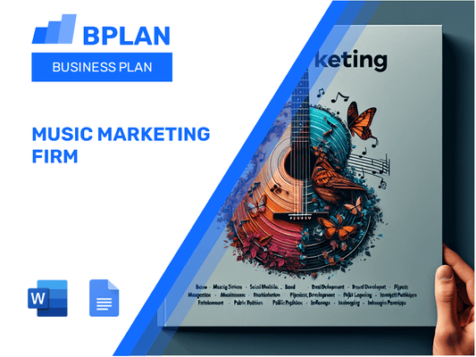 Music Marketing Firm Business Plan