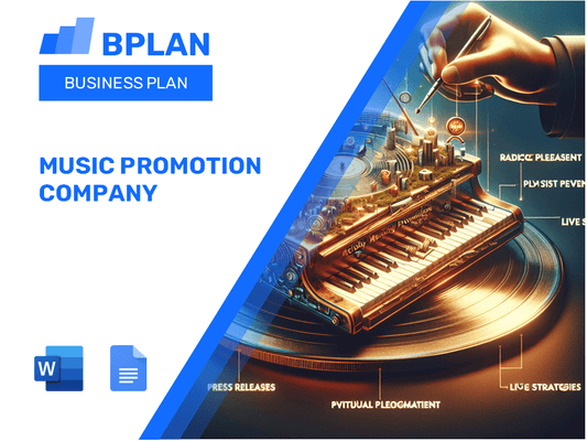 Music Promotion Company Business Plan