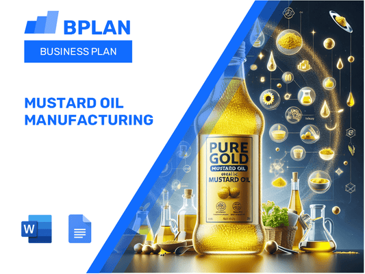 Mustard Oil Manufacturing Business Plan