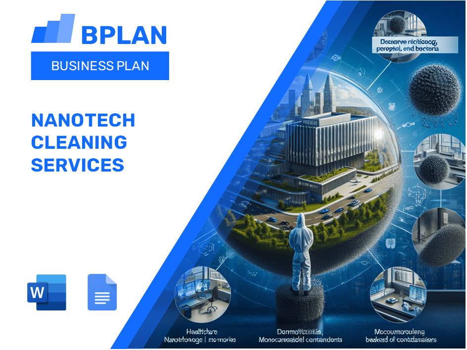 Nanotech Cleaning Services Business Plan