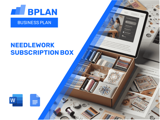 Needlework Subscription Box Business Plan