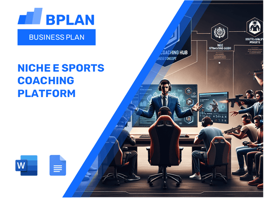 Niche E Sports Coaching Platform Business Plan