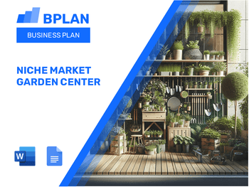 Niche Market Garden Center Business Plan