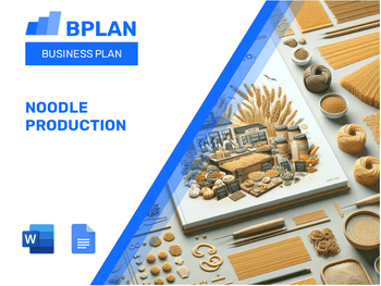 Noodle Production Business Plan
