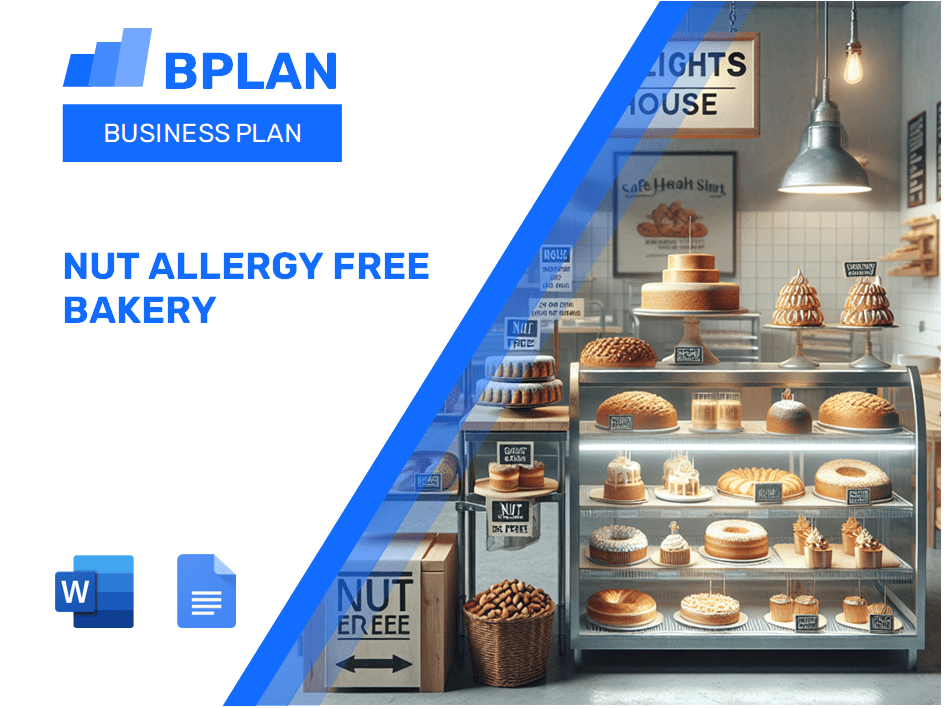 Nut Allergy Bakery Business Plan Template BPlan AI Nut allergy bakery business plan template bplan ai