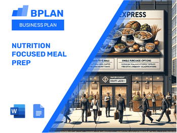 Nutrition Focused Meal Prep Business Plan