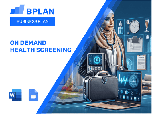 On Demand Health Screening Business Plan