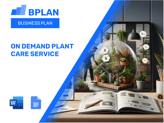 On Demand Plant Care Service Business Plan