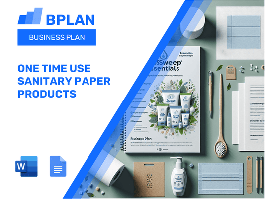 One Time Use Sanitary Paper Products Business Plan