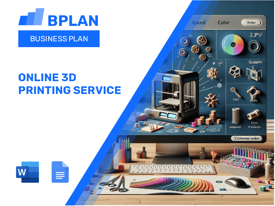 Online 3D Printing Service Business Plan