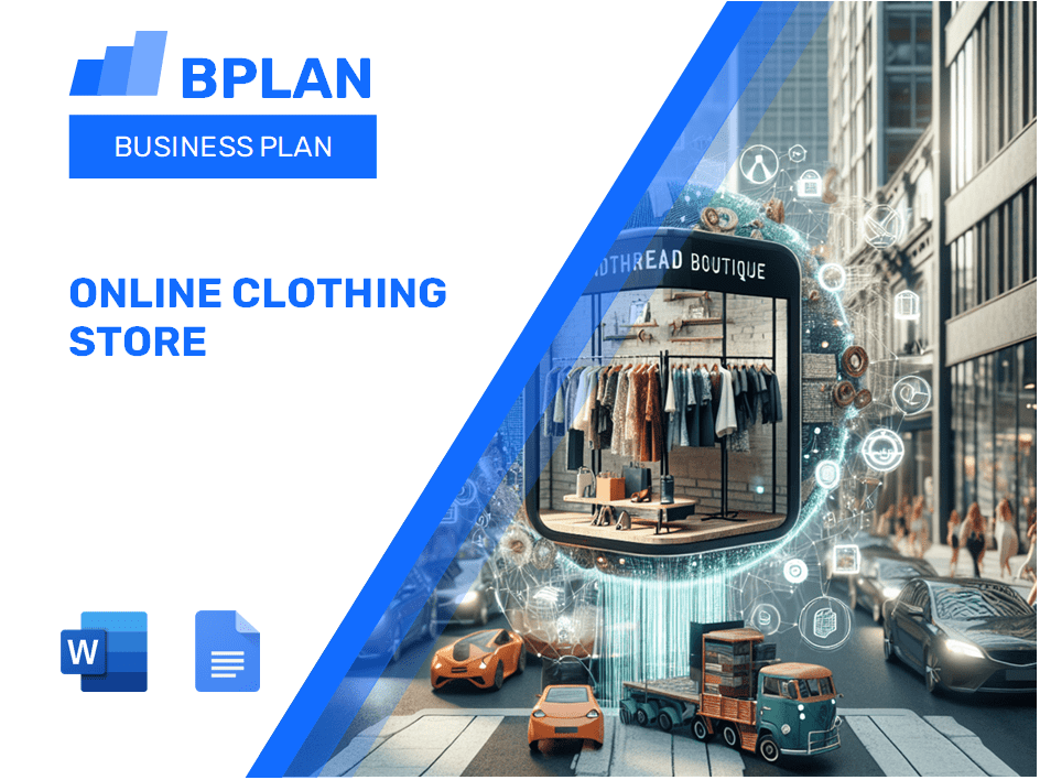 Online Clothing Store Business Plan