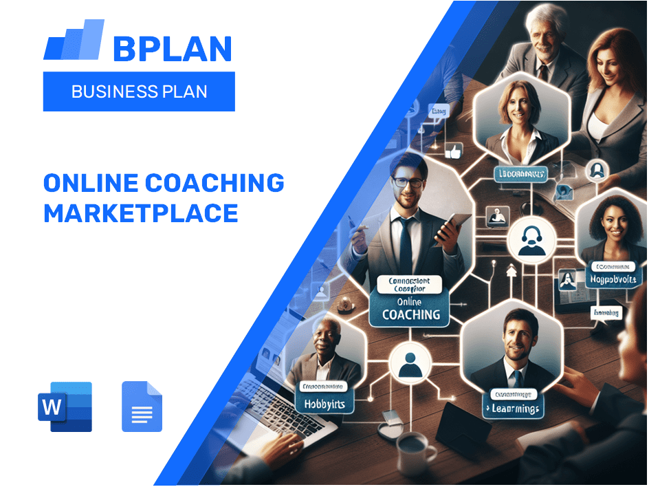 Online Coaching Marketplace Business Plan