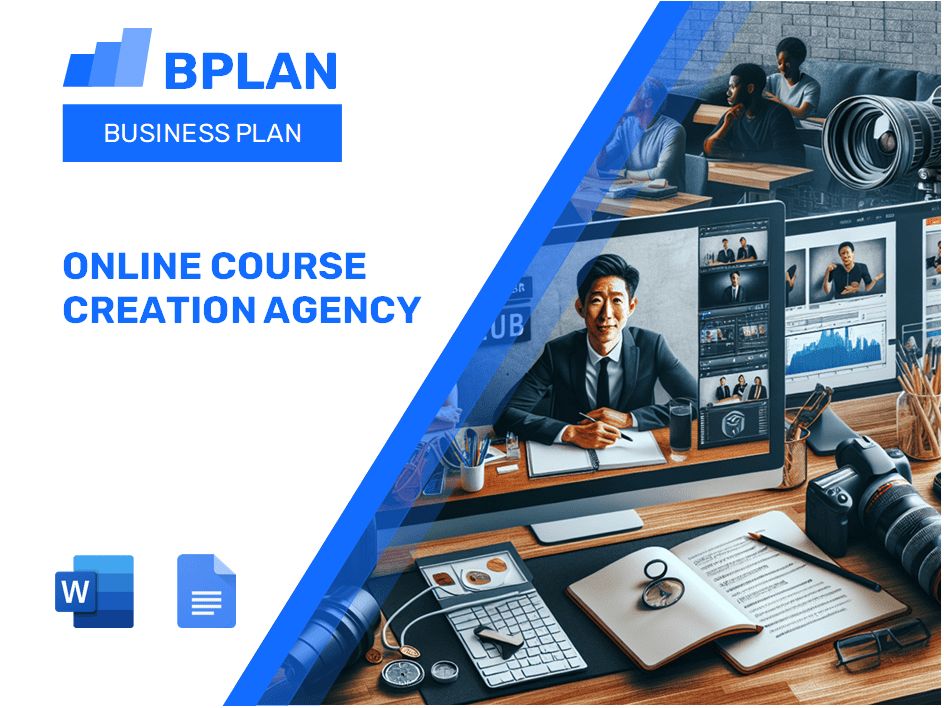 Online Course Creation Agency Business Plan