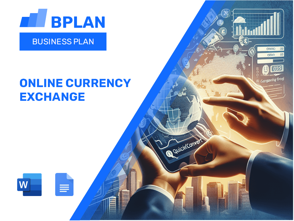 Online Currency Exchange Business Plan