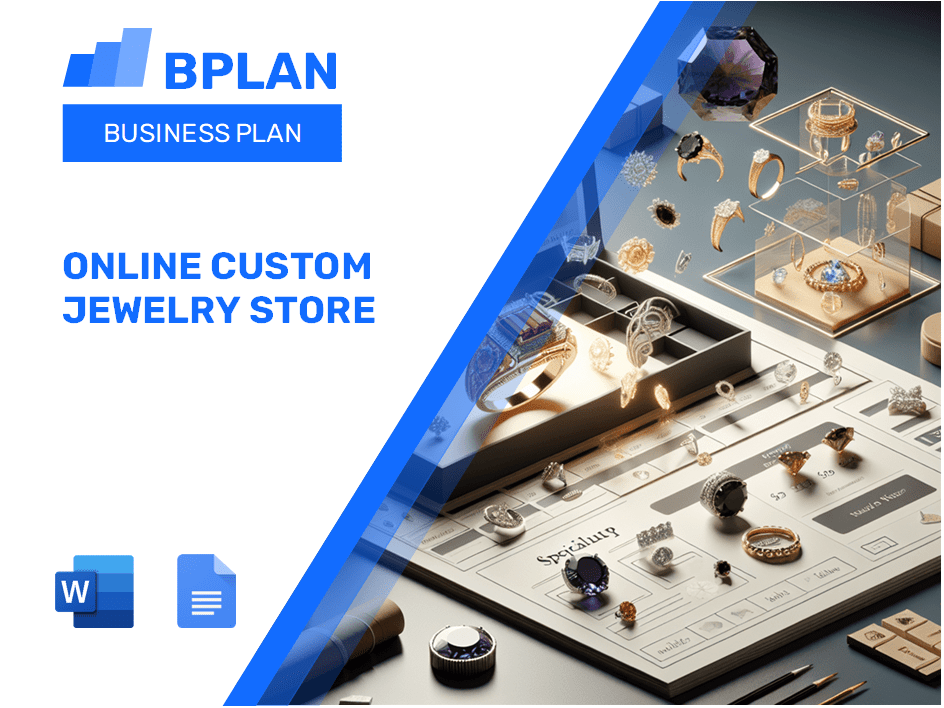 Online Custom Jewelry Store Business Plan