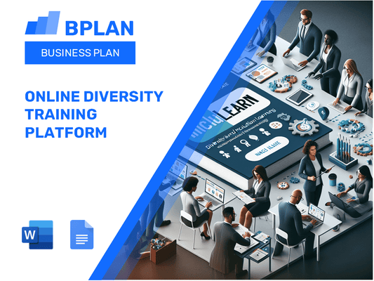 Online Diversity Training Platform Business Plan