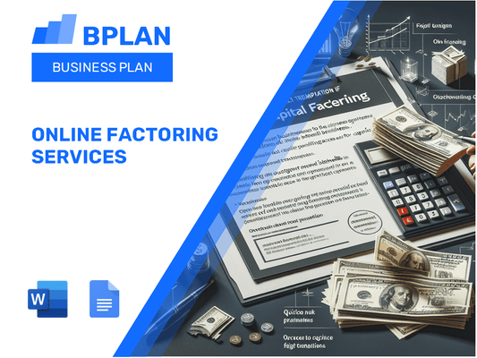 Online Factoring Services Business Plan