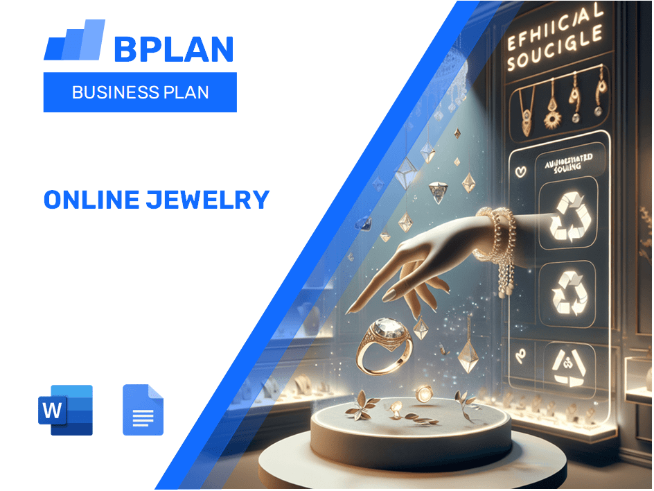 Online Jewelry Business Plan