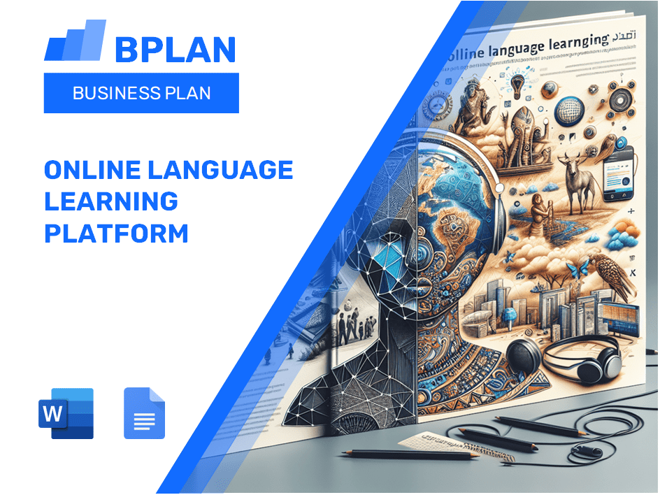 Online Language Learning Platform Business Plan