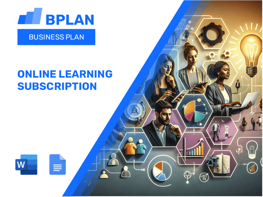 Online Learning Subscription Business Plan