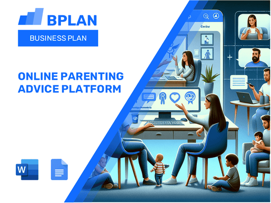 Online Parenting Advice Platform Business Plan