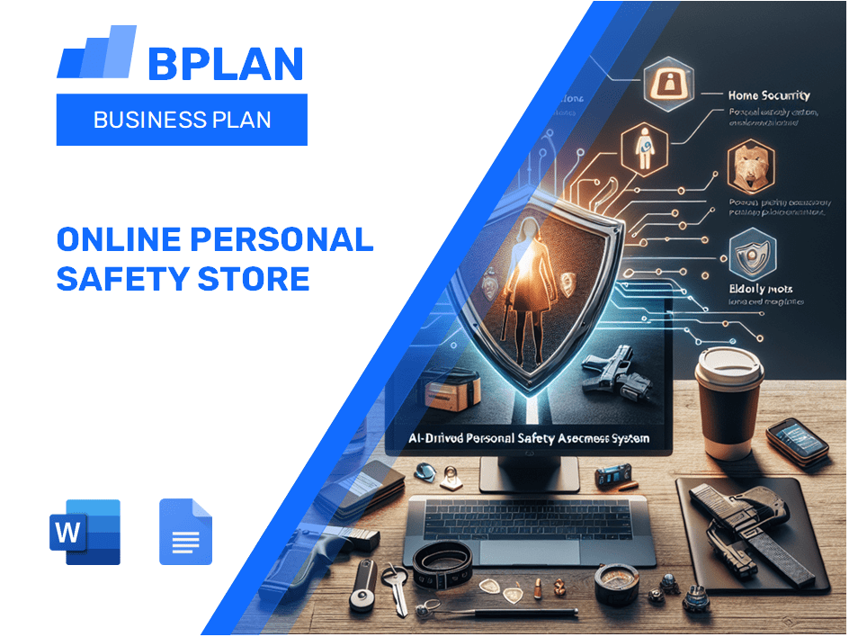 Online Personal Safety Store Business Plan