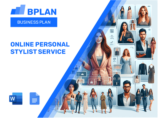 Online Personal Stylist Service Business Plan