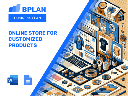 Online Store For Customized Products Business Plan