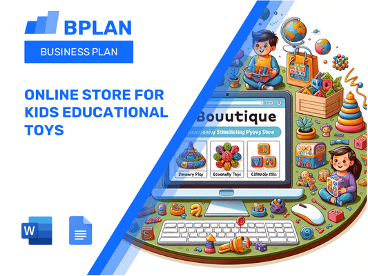 Online Store for Kids Educational Toys Business Plan