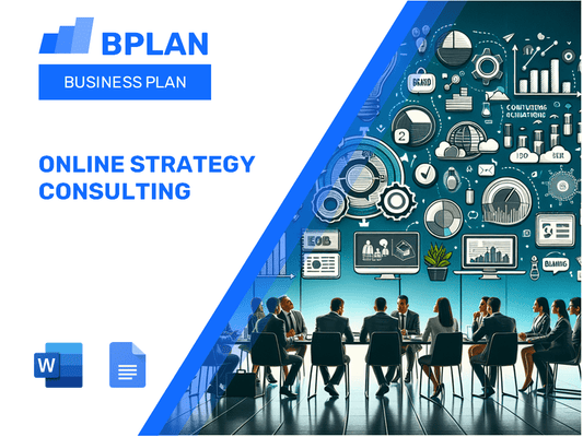 Online Strategy Consulting Business Plan