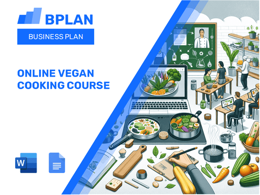 Online Vegan Cooking Course Business Plan