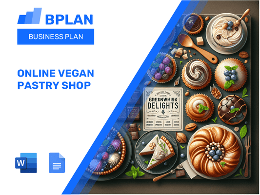 Online Vegan Pastry Shop Business Plan